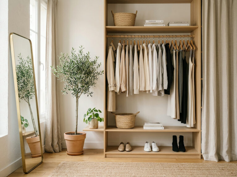 vestiaire de vêtements à louer